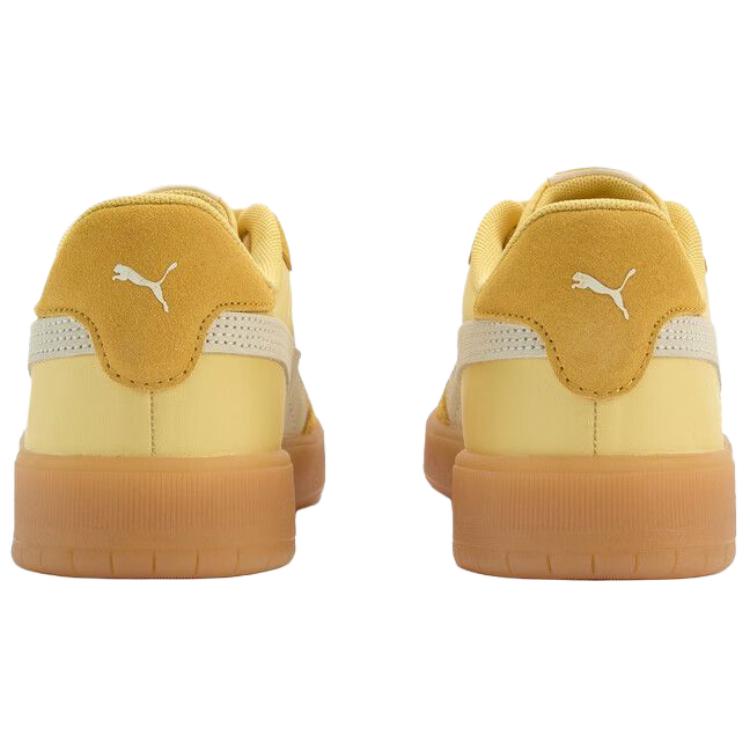 Puma Ascenso Nylon Comfortable Versatile Thin Sole Durable Low-Top Skate Shoes Unisex Sneaker Light-Yellow 404413-05