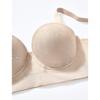 Plus Size Women's Strapless Non Slip Underpants with An Underwire Gather Beautiful Back Sexy Dual Purpose Underwear