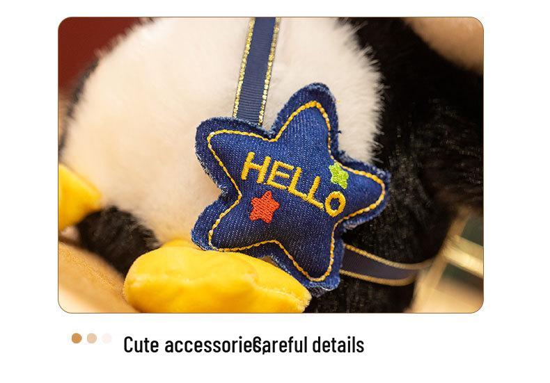 Penguin Plush Backpack Pillow – Cute Children's Sleeping Doll, Girls' Birthday Gift