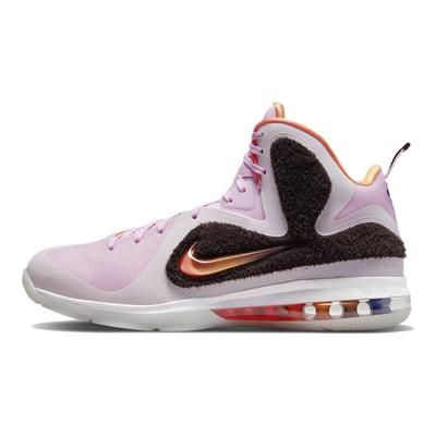 LeBron 9 Regal Pink Herren-Sneaker Mehrfarbig Samtbraun DJ3908-600