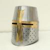 Medieval Crusader Knight Helmet Wearable Armor Helmet Gothic Knight Historical Replica medieval arsenal LARP Reenactment