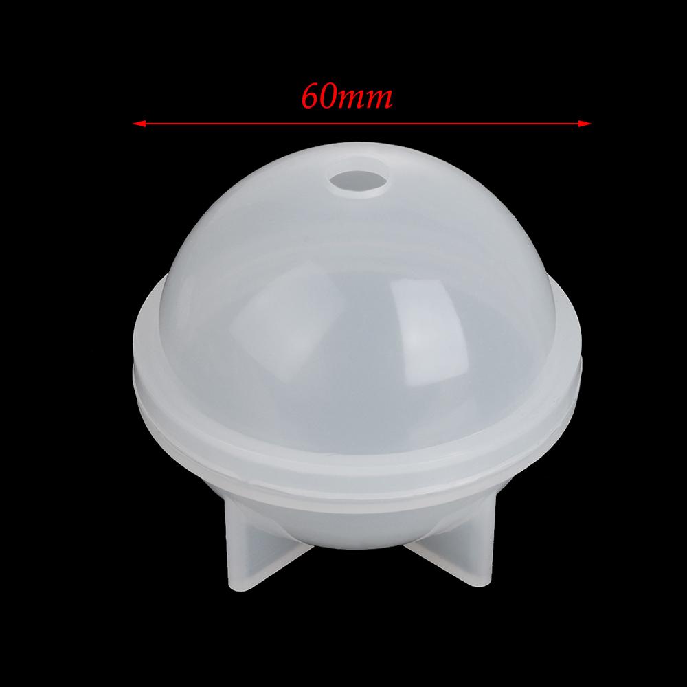 Sphere Mould DIY Ball Silicone Mold Transparent Mould for Making Cake Resin Craft Ball Jewelry Making Home Decoration