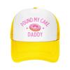 Pound My Cake Cappello da Papà Cappelli a Rete per Compleanno Cappellino da Trucker Unisex da Donna Cappellini da Baseball alla Moda