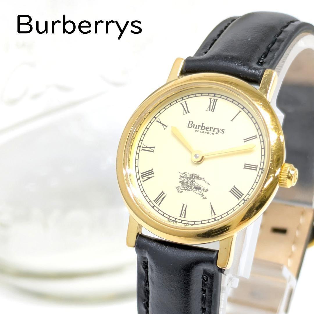 Used Working Burberrys Burberry Ladies Watch Quartz Gold
