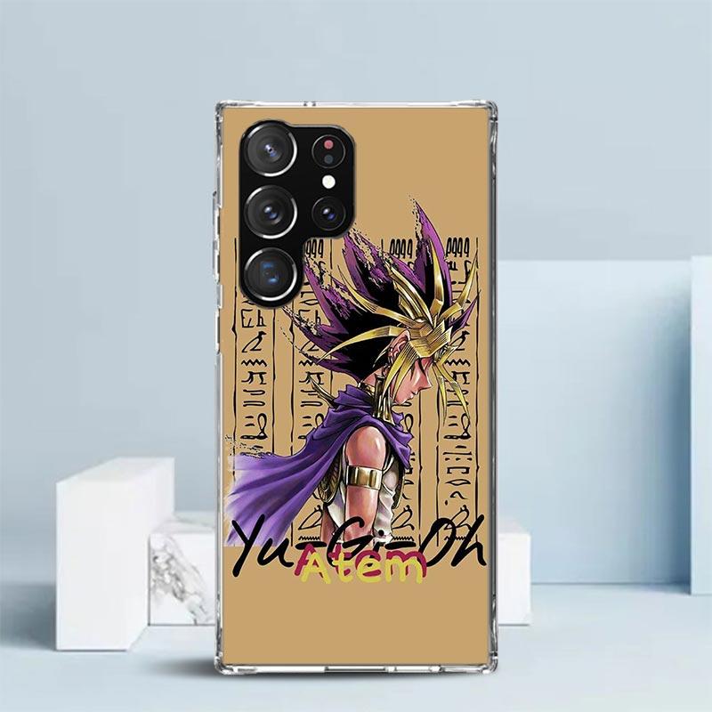 Yu-Gi-Oh! Anime Soft Cover for Samsung Galaxy S25 Edge S26 S24 S23 Ultra Phone Case S22 S21 Plus S20 FE Print Pattern Shell Gala