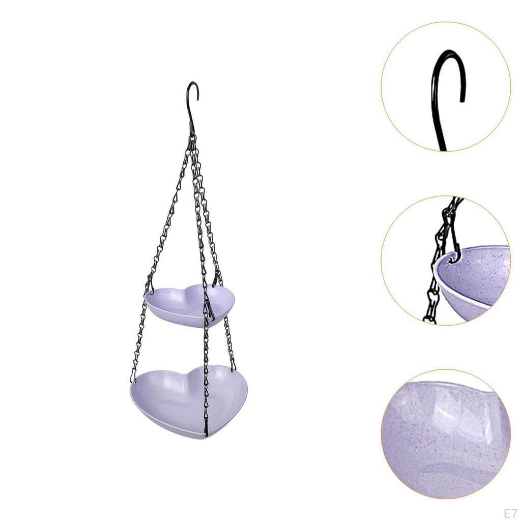 Bird Feeder Tracks Bath for Bowl Gesture Decor Farmers