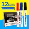 Large Capacity Water-Based Erasable Whiteboard Markers (Black, Blue, Red) for Office Use – Safe for Kids