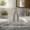 300 Ml Soap Dispenser Bottle Modern for Countertop