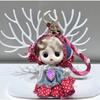 10Cm Keychain Pendant Multi-joint Princess Doll 4 Inch Trendy Play Doll Cute Girl Toy Accessories