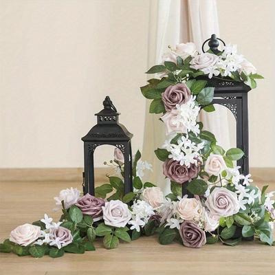 Decoração de casa – Flores e coroas artificiais