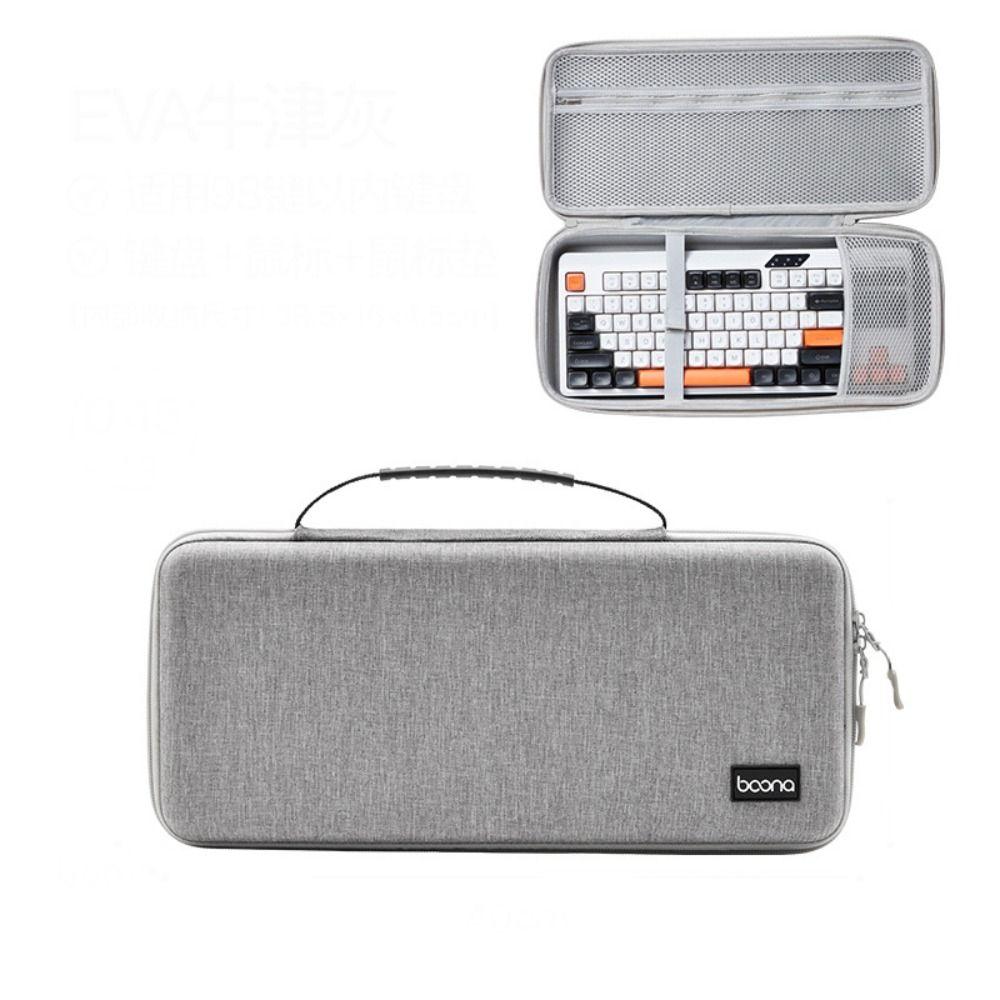 Hard Shell Mouse Organizer Case EVA Travel Protective Case Simple Keyboard Storage Bag