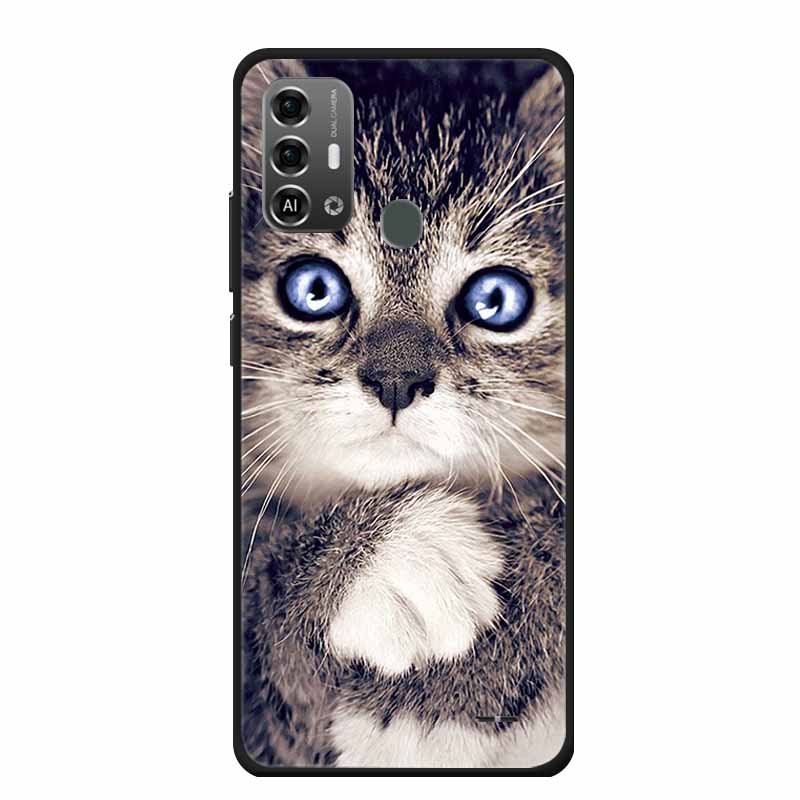 For ZTE Blade A53 Pro Case A53+ Fashion TPU Soft Protective Silicone Back Covers For ZTE Blade A53 Plus Animal Etui A53Pro Capas