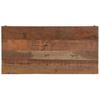 Coffee Table Brown 110 x 55 x 40 cm Solid Upcycled Wood