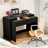 Regal Schreibtisch + Kommode 2-in-1 Kompakter Schreibtisch, ausziehbar, der gesamte Tisch ist aus 1,8 cm dickem Holz gefertigt, mit Rollen ausgestattet, flexibel kombinierbar