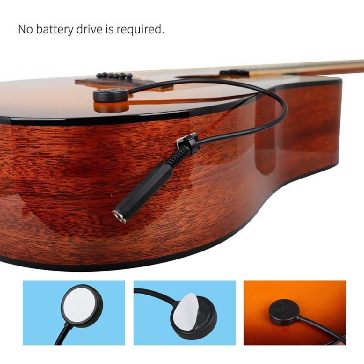 Guitar Acoustic Patch Pickup Audios Piezo Contact Pickup Guitar Accessory
