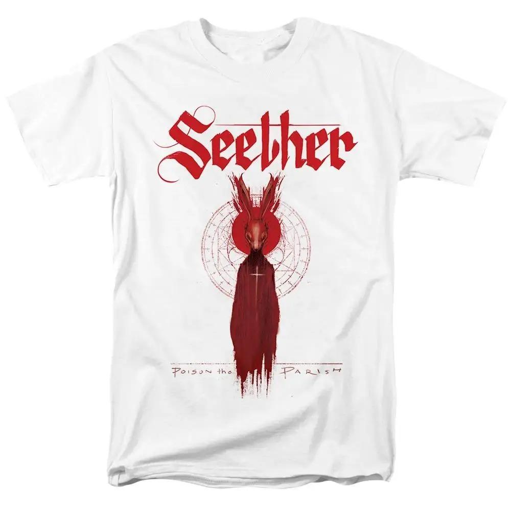 Heavy Metal Seether T Shirt Women Men Rock Band Casual Short Sleeve Amusing Fashion Vintage Streetwear Graphic Harajuku T Shirt