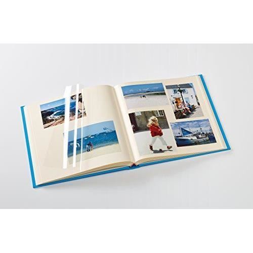 Walther Album Photo Autocollant Design Fun Album Photo Structure Couverture Bleu Océan 33 X 33 5 Cm