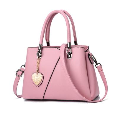 Bag with Large Heart Waterproof PU Stylish with Bottom Perfect for and NICOLE&DORIS Women's 2-Way Shoulder/Crossbody 3-Layer Design, Capacity, Charm,