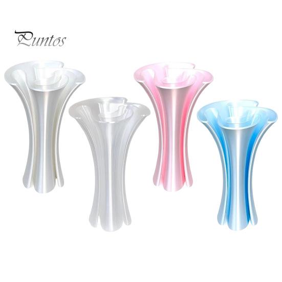 Artistic Plant Container Modern 3D Printed Vase, Flower Elegant Home Accents Table Centerpiece Vase for Artificial Plants, Fresh Flowers Stylish