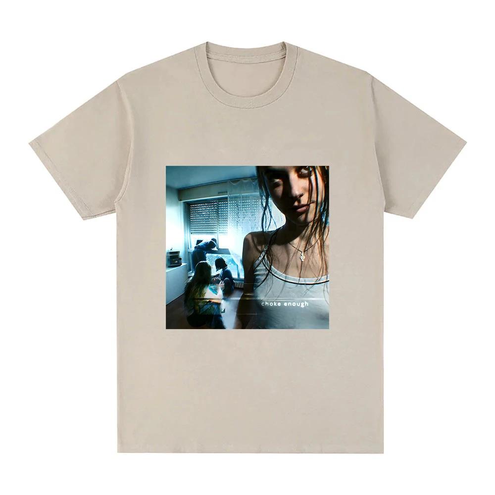 Oklou TShirt Choke Enough Album Graphic Printing Clothing 100cotton Comfortable Oneck Tshirts WomenUnisex Short Sleeve Tees