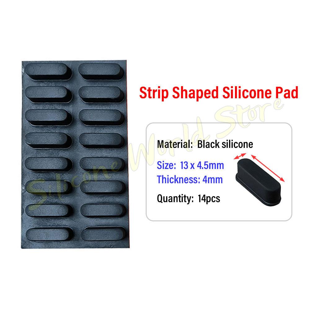 SW Self Adhesive Silicone Anti Collision Pad Anti Slip Sponge Mat Door Stopper Damper Buffer Soundproofing Furniture Pad Cushion