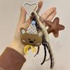 Sweet Bear Purse Accessory Soft and Portable Bag Pendant Cartoon Bag Keychain Bags Charm for Parties and Casual Outings
