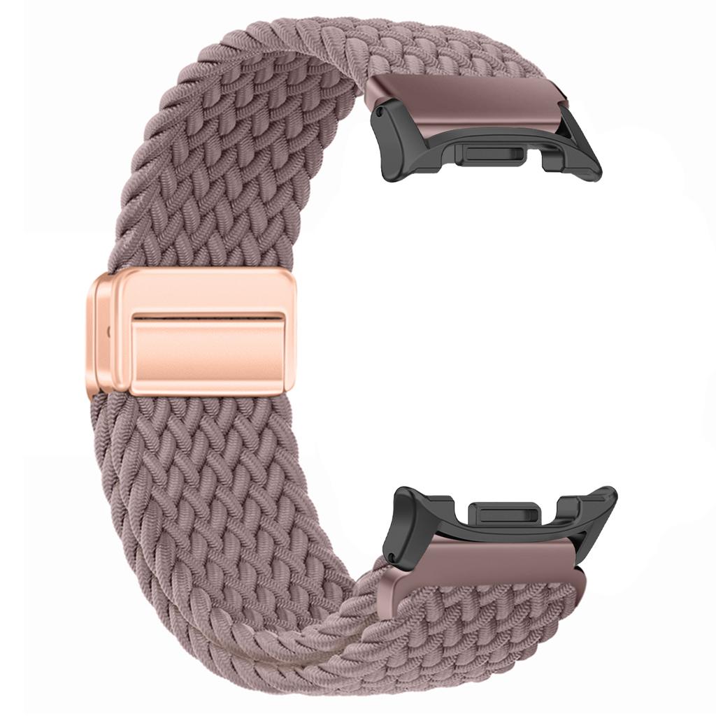 Braided Nylon Band for Samsung Galaxy Watch 8/8 Classic 46mm Magnetic Buckle for Galaxy Ultra 2025/7 47mm Colorful Sport Strap