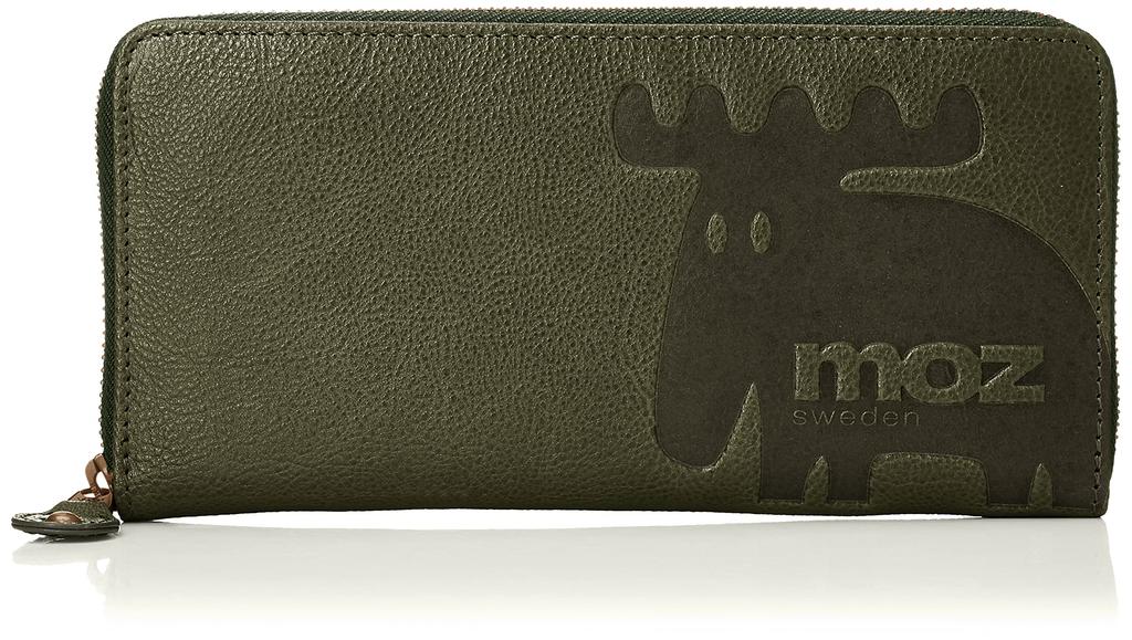 Mozu Wallet No. 86121 Women's Green One Size