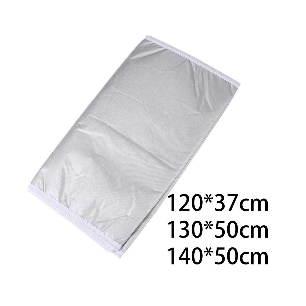 Cubierta de Plancha Profesional Protege Tejidos Delicados Reutilizable Poliéster Lavable Aislamiento Térmico Cubierta Lisa para Tabla de Planchar