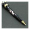 Maki-e Ballpoint Pen, Cherry Blossom, Pure Gold Powder, Lacquerware, Kaga Yamanaka, Luxury Writing Instrument with Case