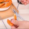 Seafood Tool Set Crab Shrimp Fruit Pliers Fork Spoon Set Nut Walnut Lobster Crab Cracker Tools Kitchen Accessories