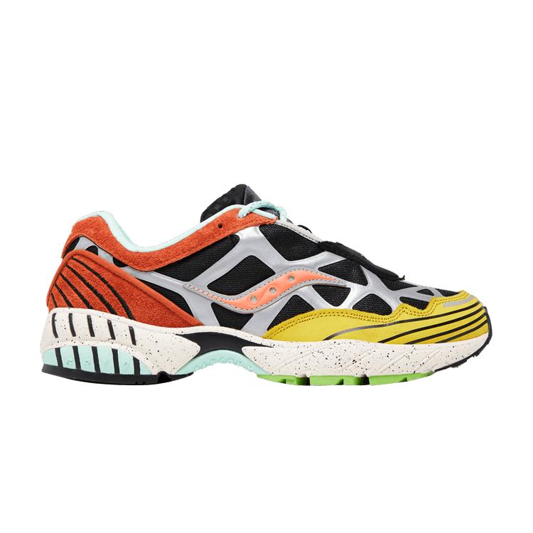 Men's Sneakers Saucony Grid Web Trailian Brown/Mustard