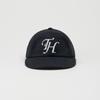 TRAFFIC HARMONY WOOL BLEND TH APPLIQUE LOGO DEEP-FIT 6-PANEL cap_black