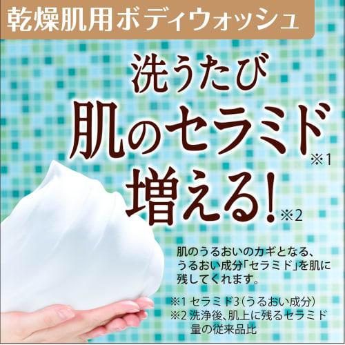 CareCera Foam Highly Moisturizing Body Wash Body Soap Botanical Flower Scent 450ml (x 1)