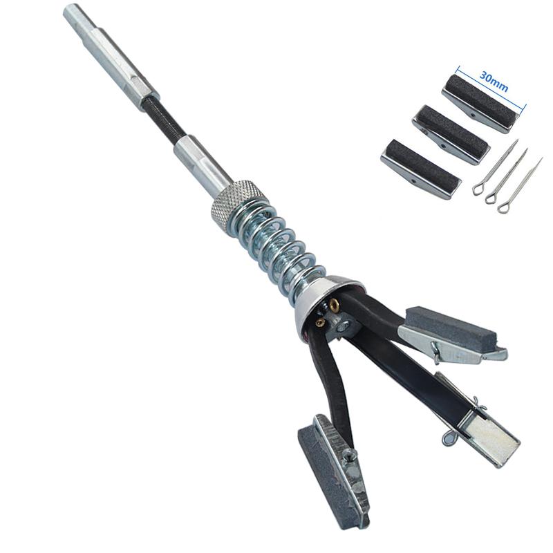 

3 Jaw Adjustable Brake Piston Cylinder Hone Tool Range:18-63mm 32-88mm 51-177mm With Free Stone 1 inch 18-63mm