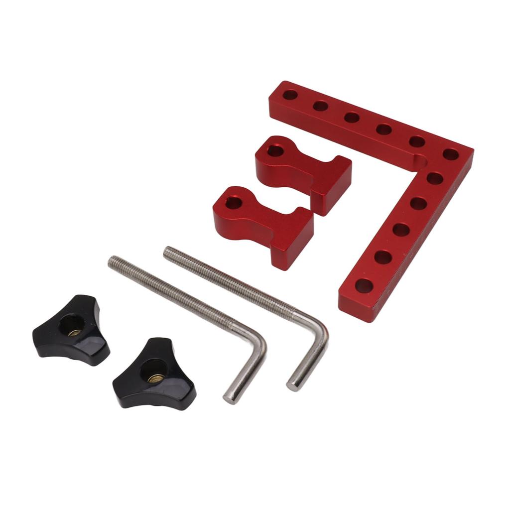 90 Degree Positioning Squares Aluminum Alloy Woodworking Right Angle Corner Clamping Square Tool for Picture Frame Box