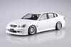 Aoshima Bunka Kyozai The Tuned Car Series 75 Toyota VERTEX JZS161 Aristo 2000 Plastic Model Kit 1/24 No. (Molded Color)