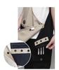Customized Cross-border Canvas Vest Apron for Supermarkets and Cafes with Logo Options