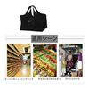 [Mirhua] Eco Bag, Stylish, Large Capacity, Shopping Bag, Foldable, Convenience Store Bag, Durable, Lightweight, Compact, Waterproof, Shopping Bag,