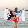 Serviette de plage Aigle de la Liberté 250e Anniversaire Impression Recto Sec Rapide Microfibre Serviette de Plage Piscine Plage Natation Cadeau Commémoratif Patriotique