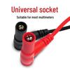 4mm Pure Copper Banana Plug & Alligator Clip DC Power Supply Test Leads for Multimeter
