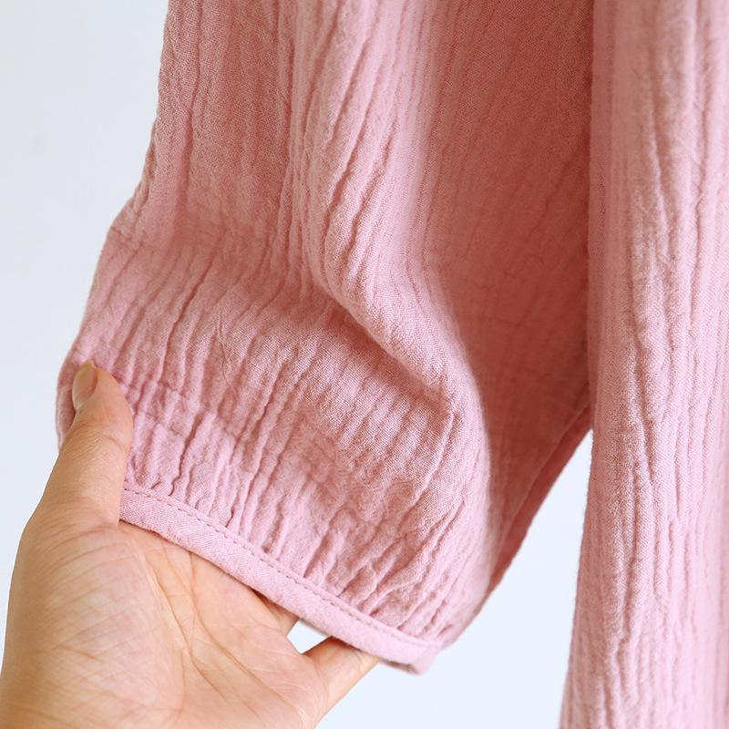 Baumwoll-Nachthemd für Damen in Übergröße - Lockeres Sommer-Hauskleid & Pyjama