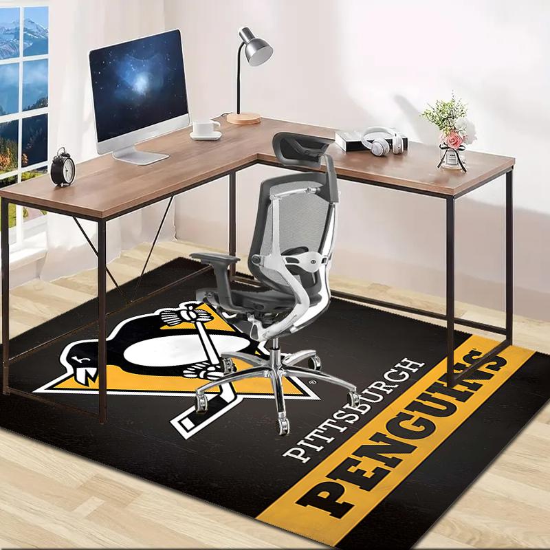 1pc Football Team Design Area Rug - Non-Slip, Soft & Cozy Floor Mat for Living Room, Bedroom, Office - Indoor/Outdoor Decorative Carpet