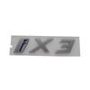 3D Premium IX3 i X3 for IX3 i X3 G08 Electric Cars Engine Hood Fender trunk Tail Rear Decal Emblem Badge Sticker