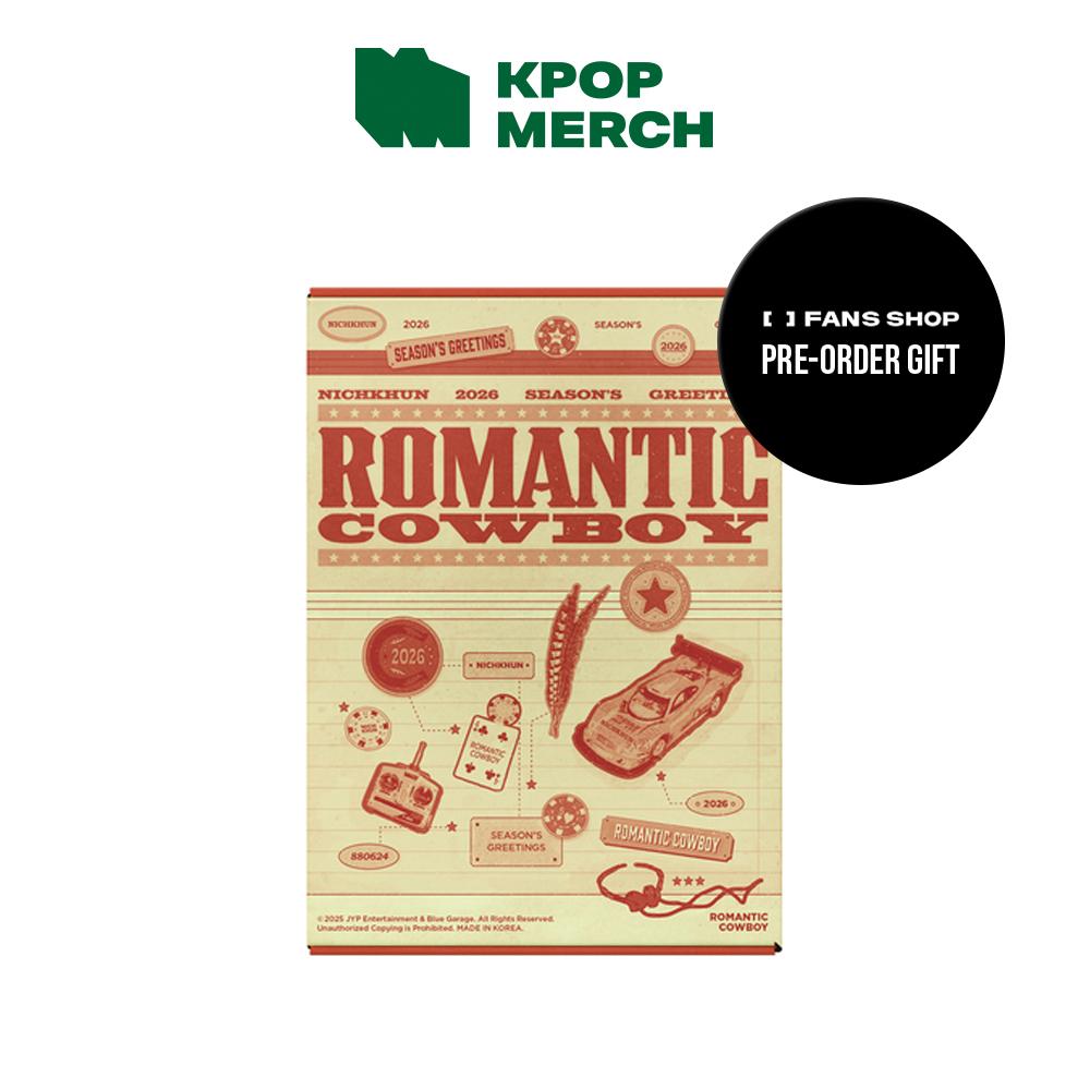 

[Предзаказ] NICHKHUN - 2026 Seasons Greetings [РОМАНТИЧНЫЙ КОВБОЙ] FANS