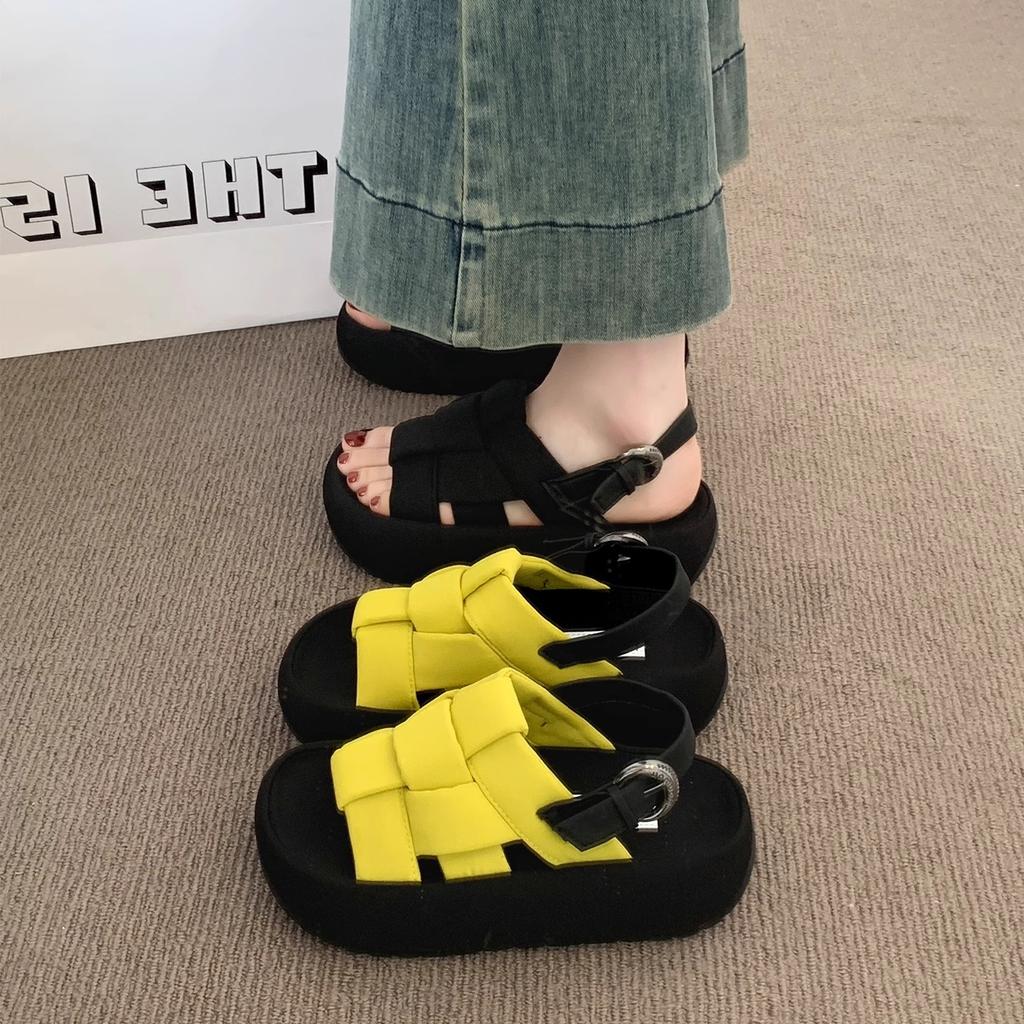 Sandals Women's Summer Outer Wear New with Skirt Platform Fashion Casual Shoes