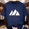 Highquality Unisexs Summer New Thick Pure Cotton Tshirt With Printed Design Stylish Breathable And Sweatabsorbing