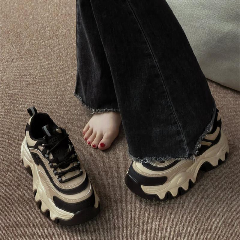 Fashion Womens Shoes Casual Sneakers Fashion Wedge Platform Vulcanized Ladies Female Brand Luxury Shoes Women Designers Sneakers