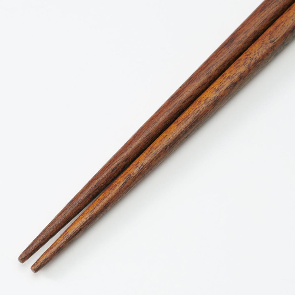 MUJI Lacquer Rounded 61052311 Chopsticks, 23cm,