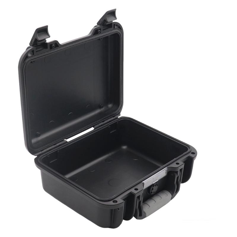 Professional Grade Waterproof Dustproof Protective Tool Box Featuring Carry Handle and Custom Compartments for Secure Storage